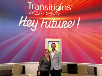 IcareLabs President Danny P &amp; Director of Account Management Tina F at Transitions Academy 2025