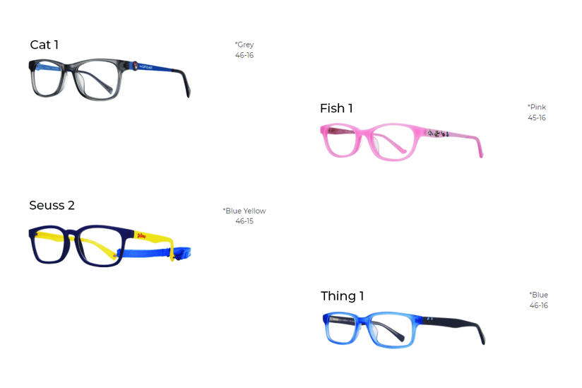 Dr. Seuss children's line from EyeQ