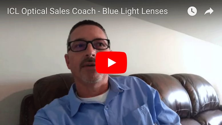 Our optical sales coach gives you the rundown on blue light protection