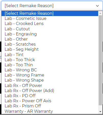 Lab Errors myICL