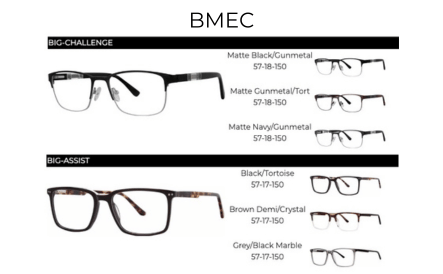 Modern Optical BMEC frames now available on your myIcareLabs portal