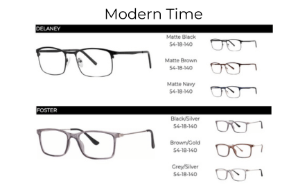 Modern Optical Modern Times frames now available at IcareLabs