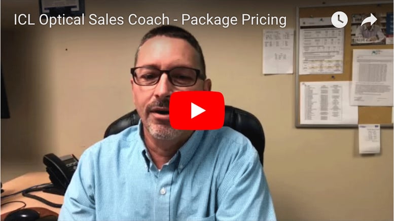 Our Optical Sales Coach on why you should be using package pricing at your optical dispensary