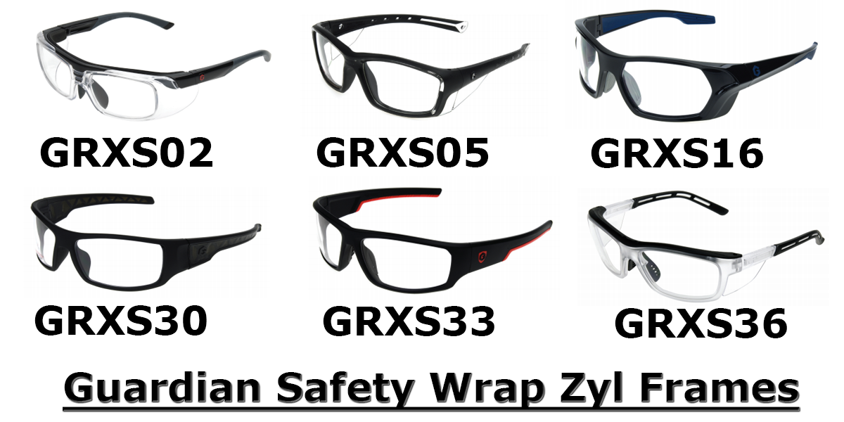 Guardian safety zyl wrap frames