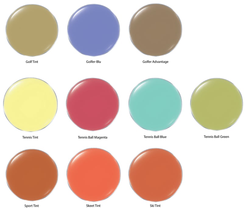 Sports Tint Colors BPI