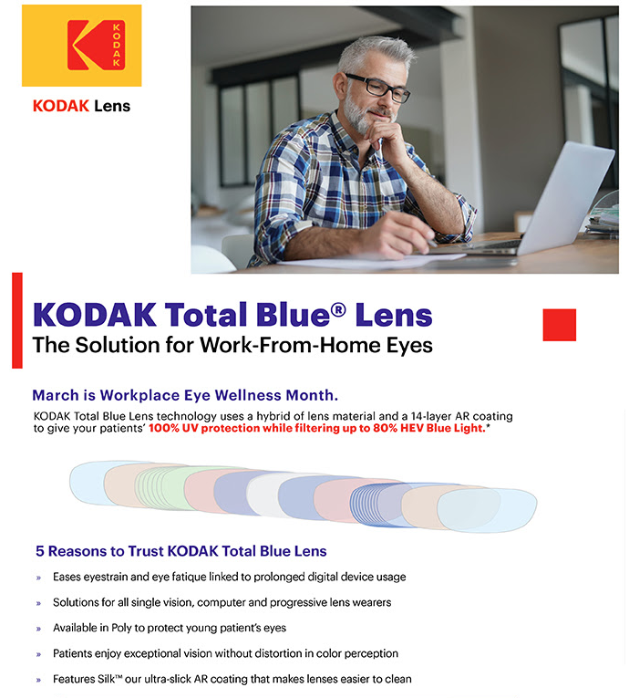 Kodak Total Blue Lens