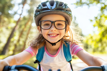 spending more time outdoors might help slow the progression of myopia down in your child