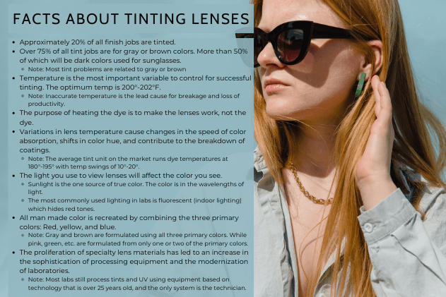 Facts about tinting lenses