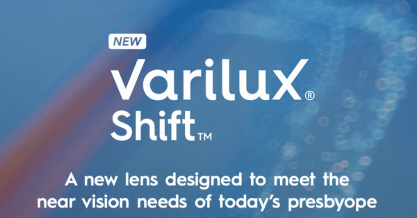 Varilux Shift now available at IcareLabs wholesale optical lab for eye care professionals.