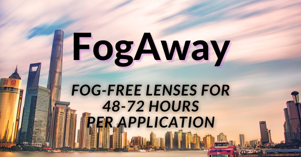 FogAway spray now available at IcareLabs